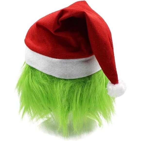 Christmas Green Monster Full Head Mask for Halloween, Cosplay Christmas … - Picture 5 of 5